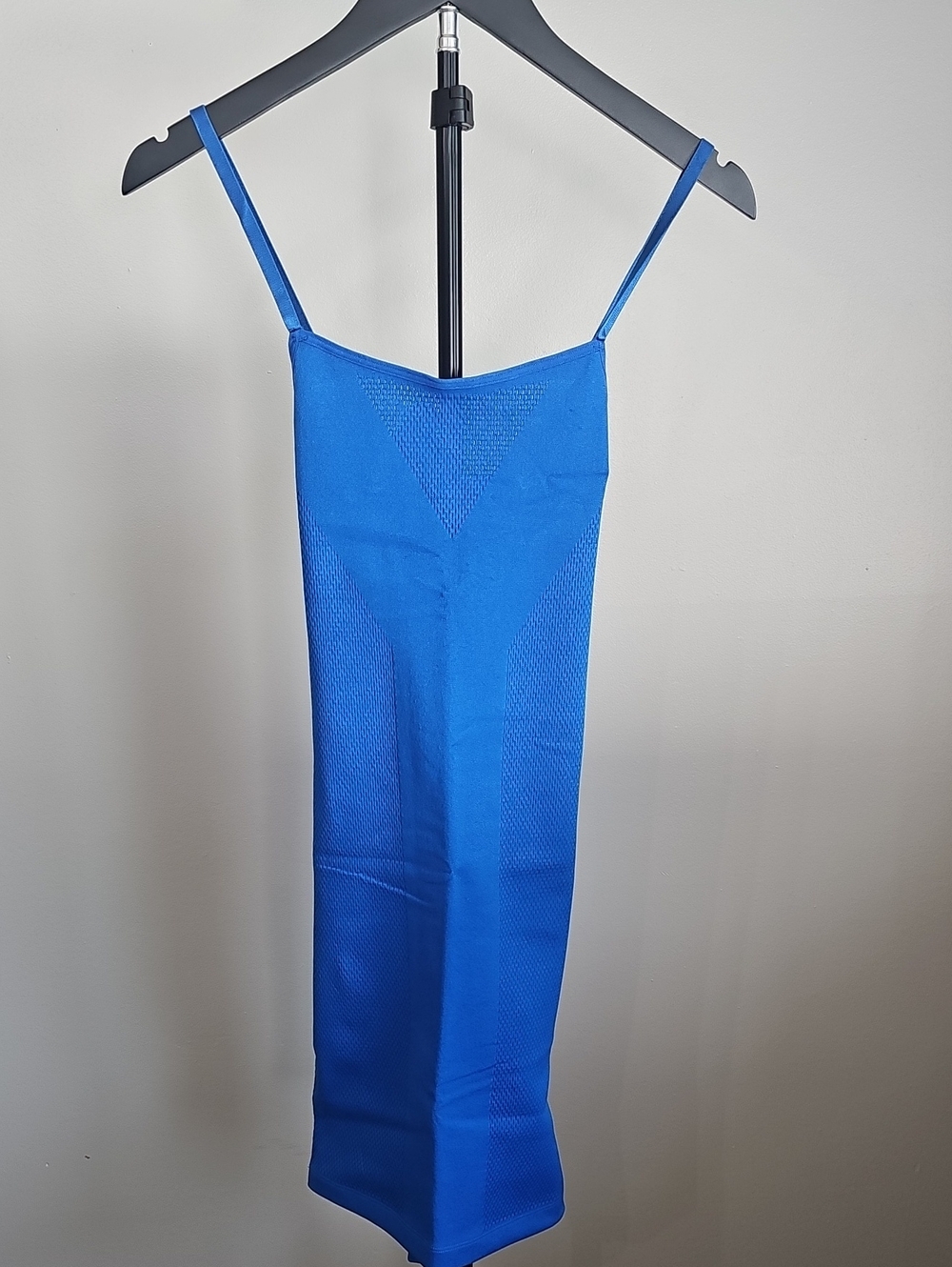 YITTY Cobalt Blue Spaghetti-Strap Bodycon Mini Dress
